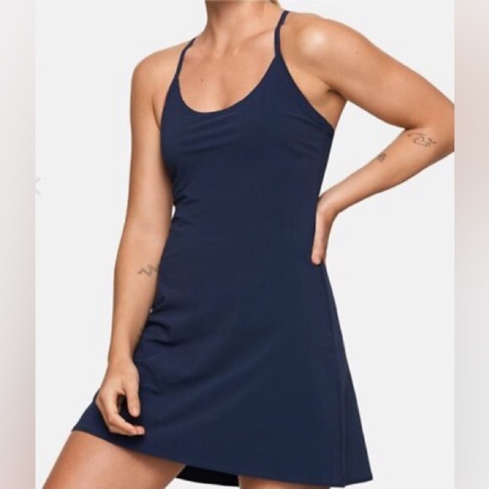 Outdoor Voices Navy Blue Exercise Dress XS